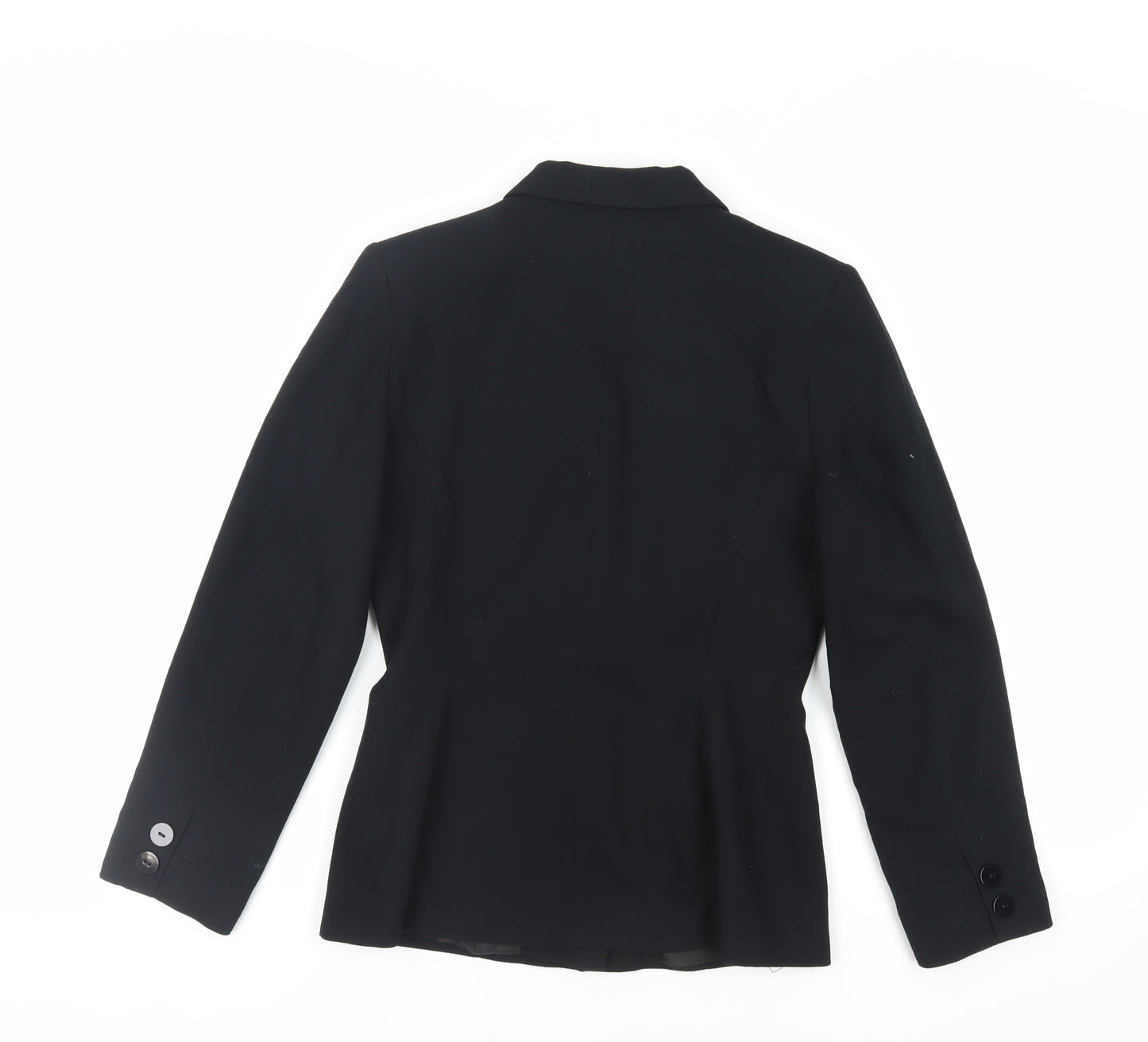 Principles Womens Black Jacket Blazer Size 8 Button