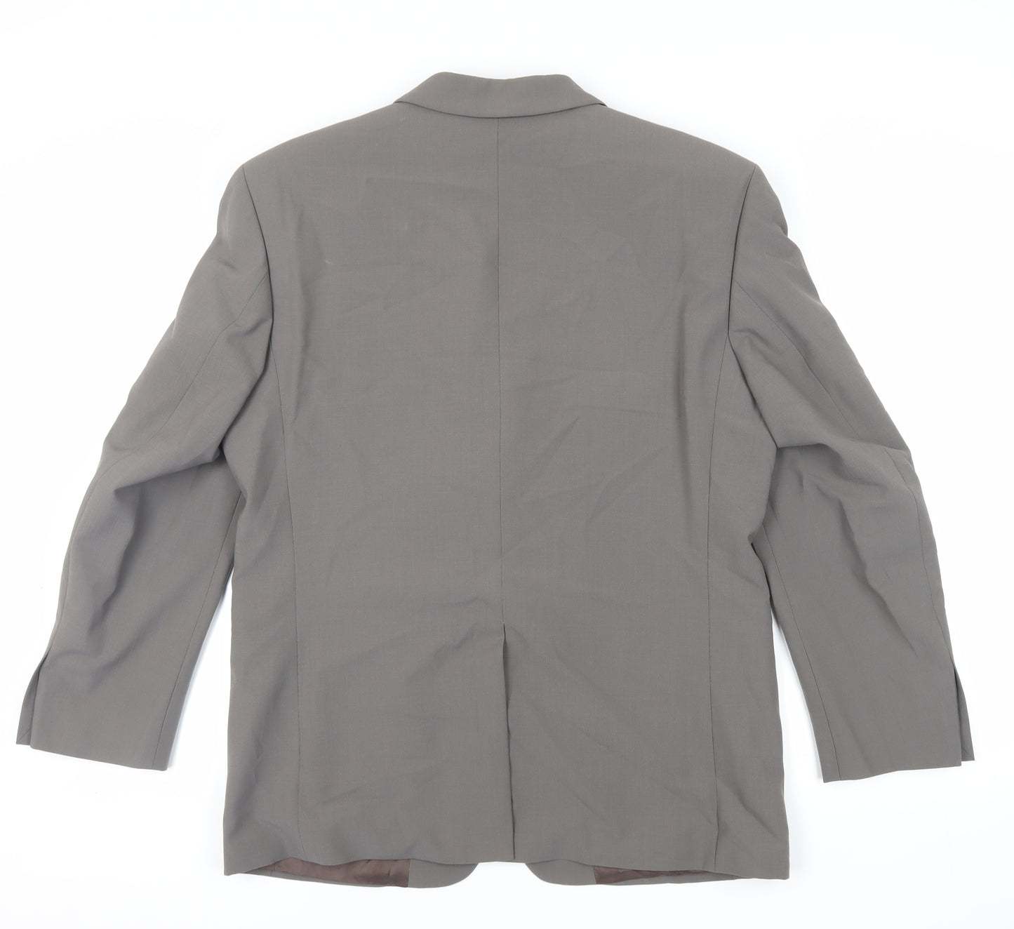 Skopes Mens Green Wool Jacket Suit Jacket Size 40 Regular