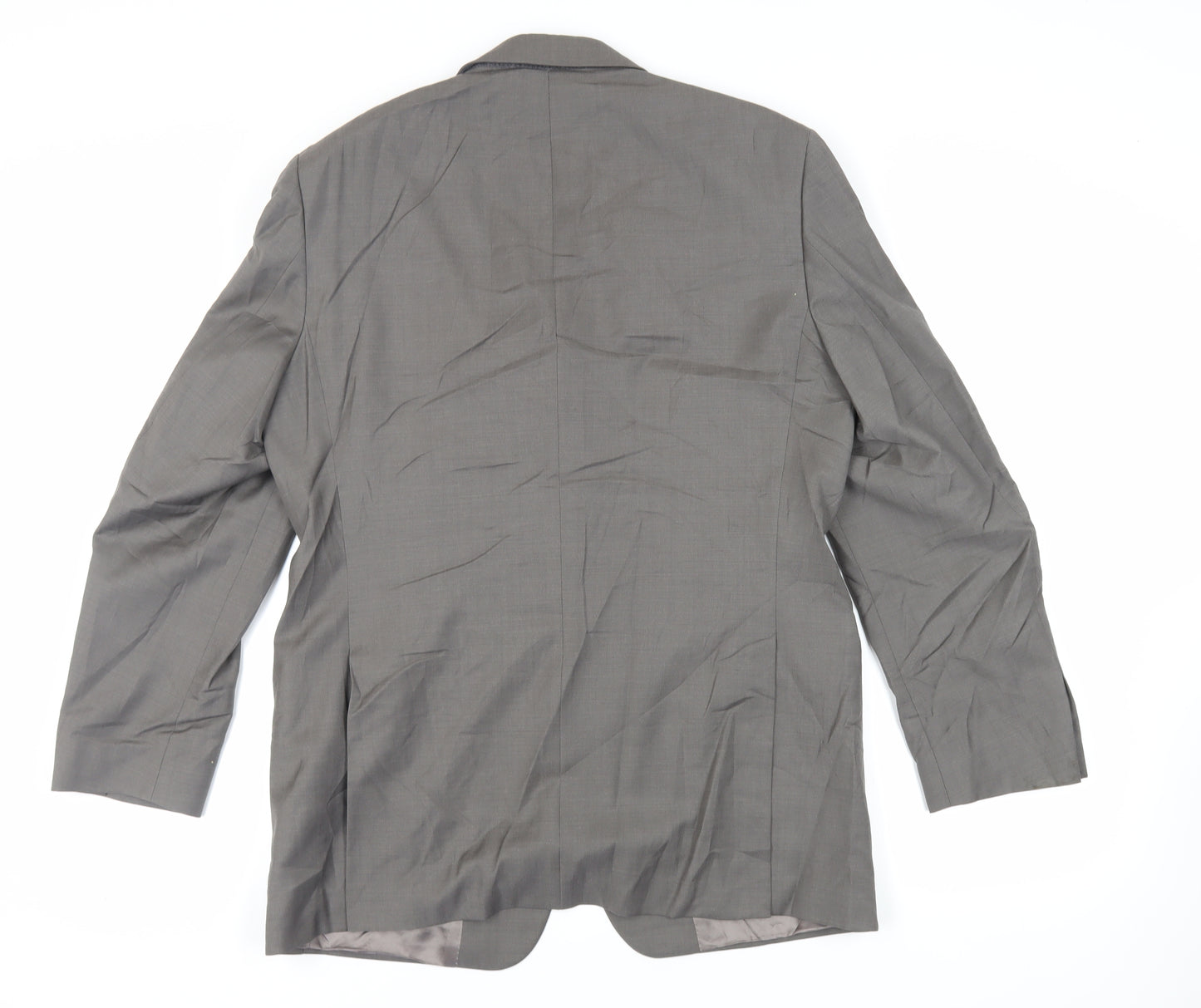Marks and Spencer Mens Grey Wool Jacket Suit Jacket Size 40 Regular