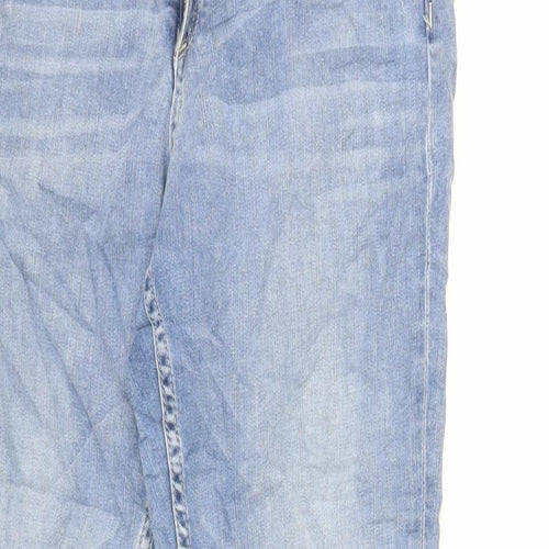 H&M Womens Blue Cotton Skinny Jeans Size 29 in L28 in Regular Zip