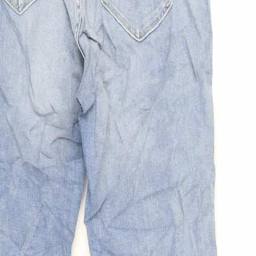 H&M Womens Blue Cotton Skinny Jeans Size 29 in L28 in Regular Zip