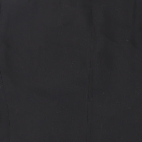 Linea Mens Black Polyester Jacket Suit Jacket Size 38 Regular