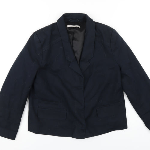 Gap Boys Blue Jacket Blazer Size 4 Years Snap
