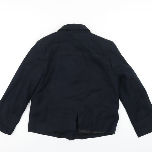 Gap Boys Blue Jacket Blazer Size 4 Years Snap