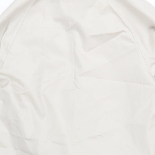 Marks and Spencer Womens Beige Trench Coat Coat Size 14 Button