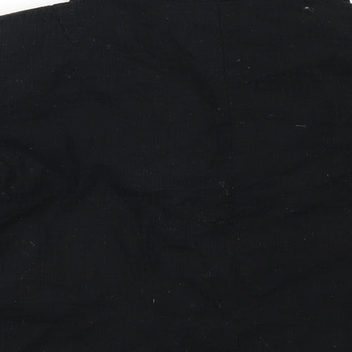 H&M Womens Black Jacket Blazer Size 12 Button