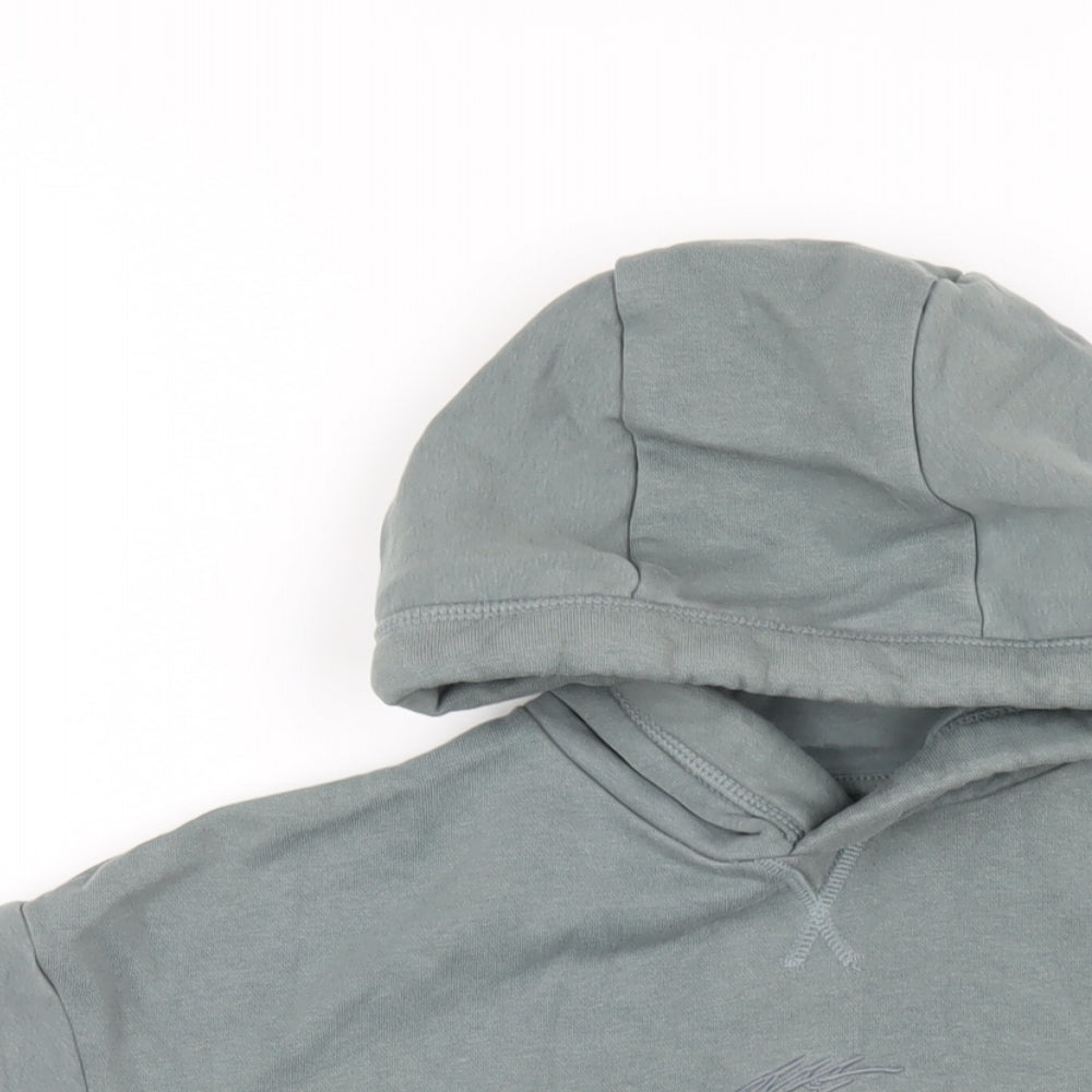 NEXT Boys Green Cotton Pullover Hoodie Size 9 Years Pullover