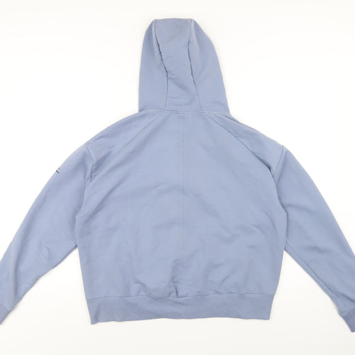 Venice Beach Womens Blue Cotton Full Zip Hoodie Size XL Zip