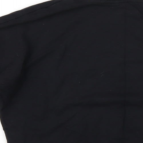 Disney Girls Black Cotton Pullover Sweatshirt Size 9 Years Pullover - Love Minnie Mouse