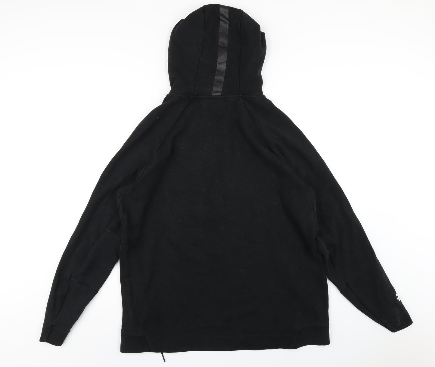 Free the Future Mens Black Cotton Pullover Hoodie Size L