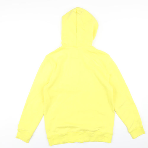 Gap Boys Yellow Cotton Full Zip Hoodie Size 2XL Zip