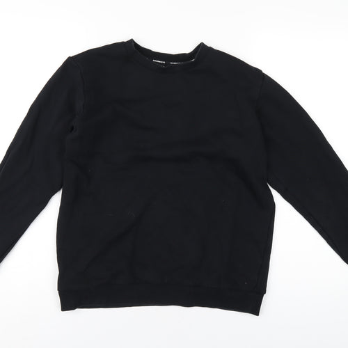 GOODMOVE Boys Black Polyester Pullover Sweatshirt Size 14-15 Years Pullover