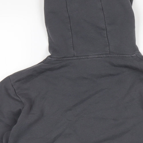 Emporio Armani Boys Grey Cotton Pullover Hoodie Size 14 Years Pullover