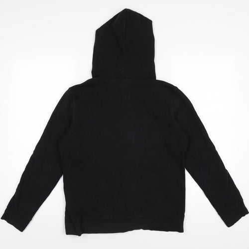 Gap Womens Black Cotton Pullover Hoodie Size S Pullover