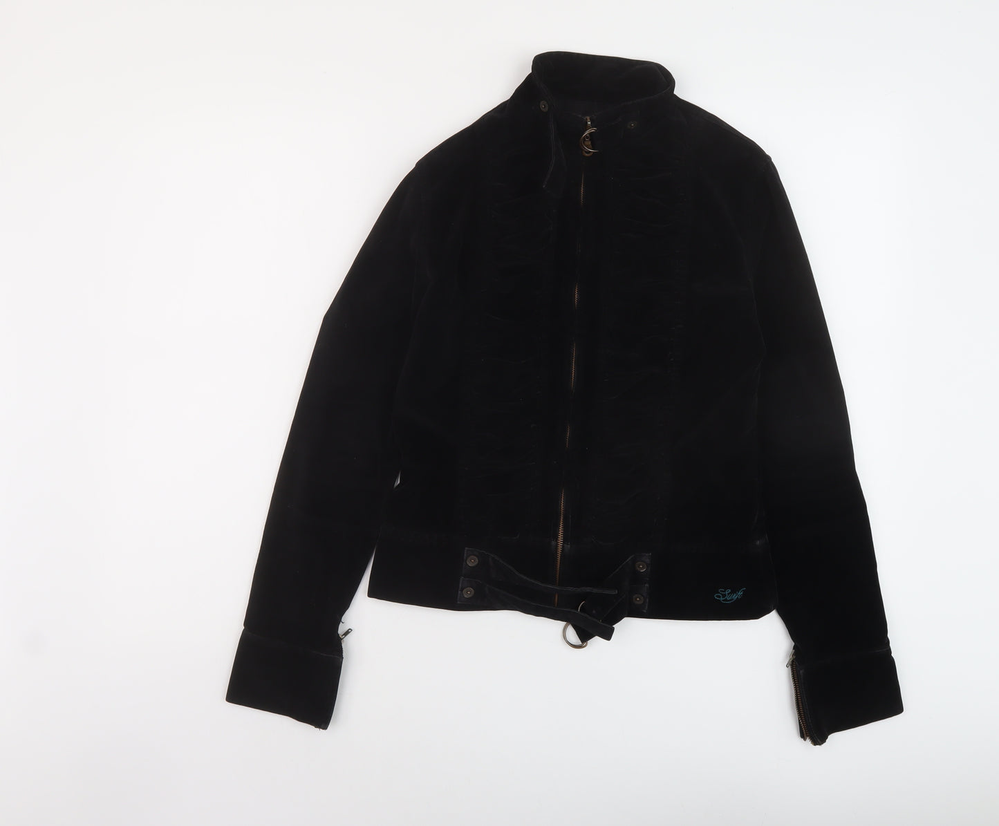 Swift Womens Black Jacket Size S Zip