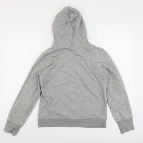 Pu,ma Womens Grey Cotton Pullover Hoodie Size 12 Pullover