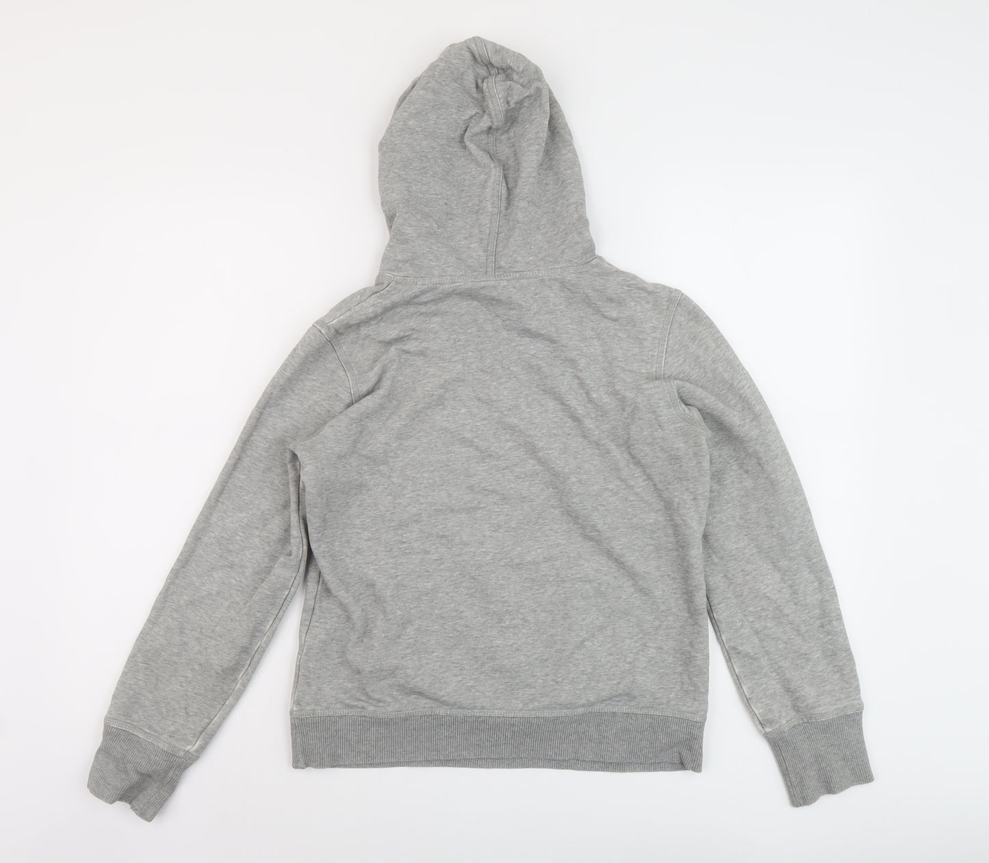 Pu,ma Womens Grey Cotton Pullover Hoodie Size 12 Pullover