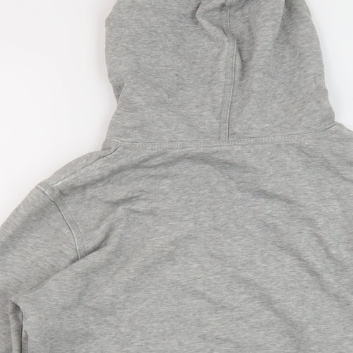 Pu,ma Womens Grey Cotton Pullover Hoodie Size 12 Pullover