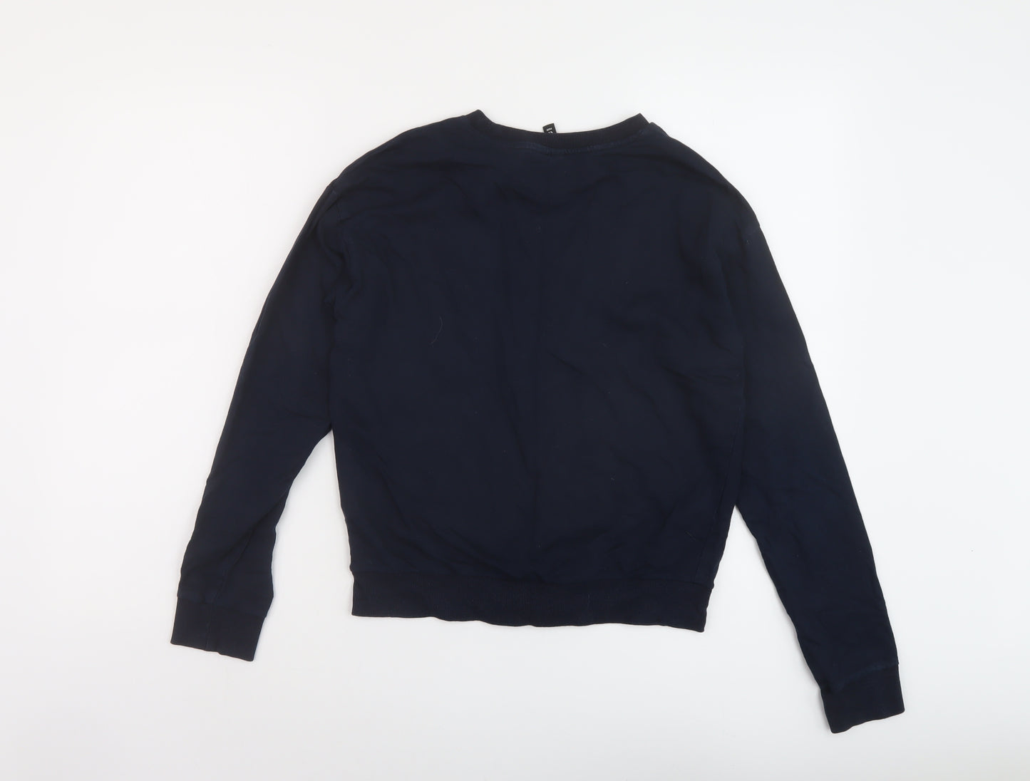 H&M Womens Blue Cotton Pullover Sweatshirt Size XS Pullover - California