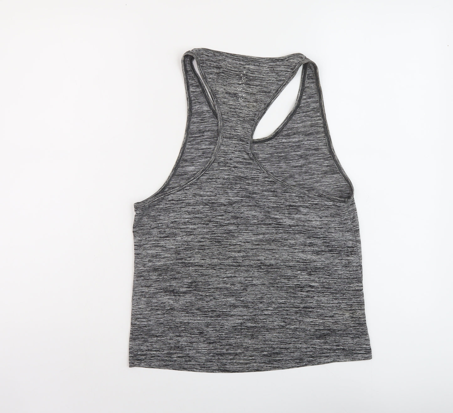 USA Pro Womens Grey Polyester Basic Tank Size 10 Round Neck Pullover