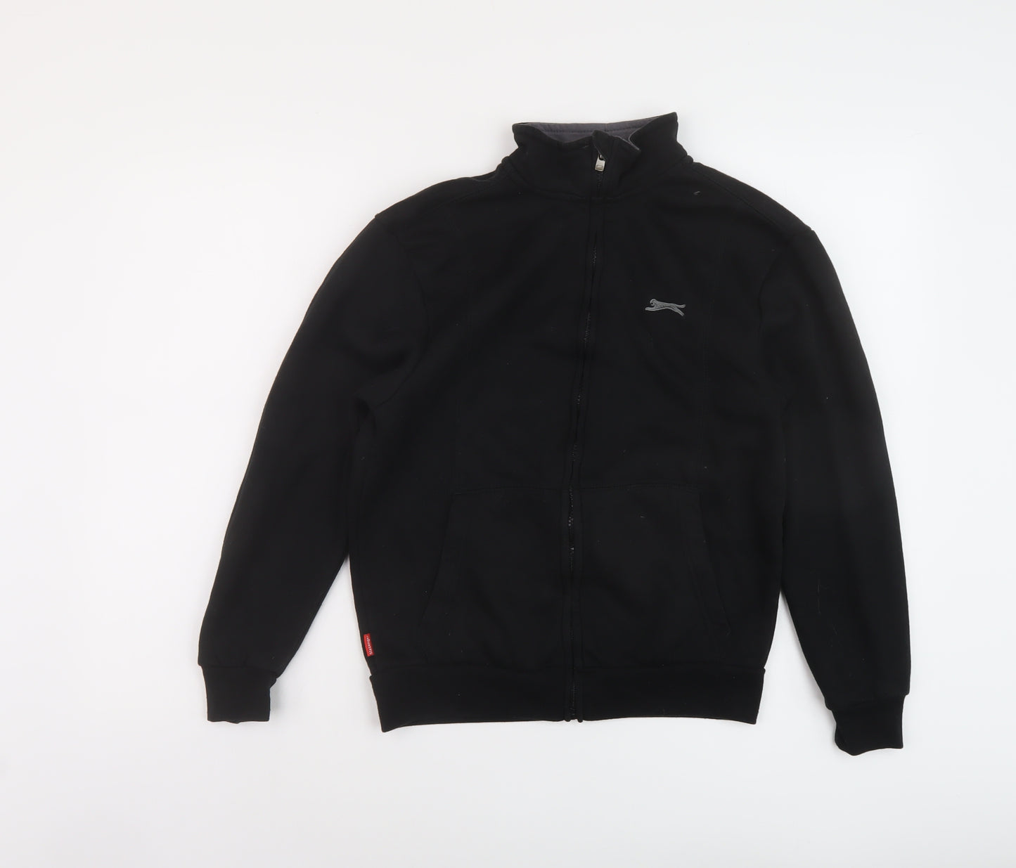 Slazenger Boys Black Polyester Full Zip Sweatshirt Size 13 Years Zip