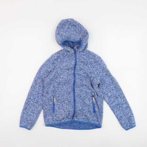 Killtec Boys Blue Polyester Full Zip Hoodie Size 7-8 Years Zip