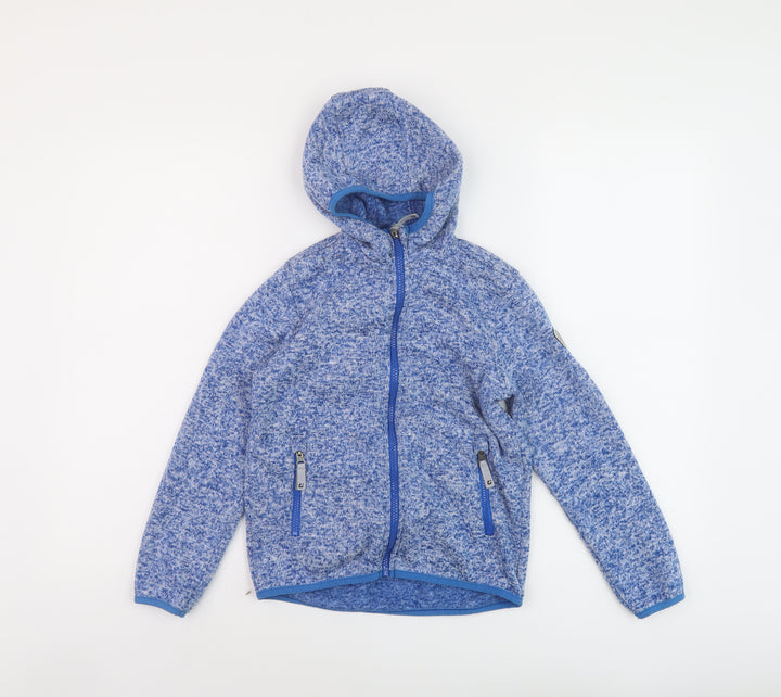 Killtec Boys Blue Polyester Full Zip Hoodie Size 7-8 Years Zip
