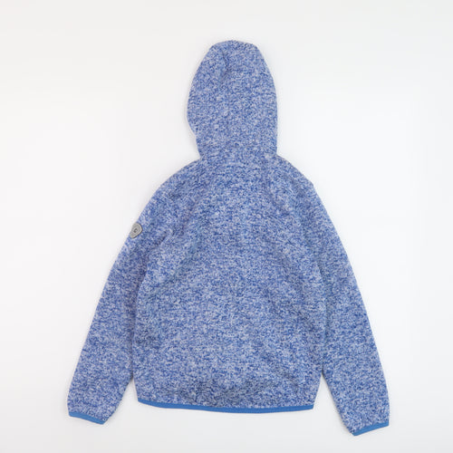 Killtec Boys Blue Polyester Full Zip Hoodie Size 7-8 Years Zip