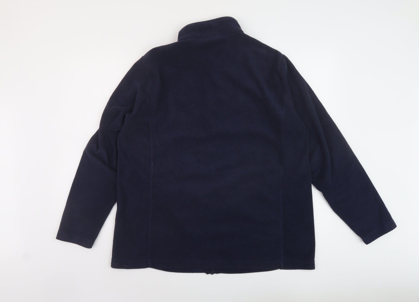 T9OG24 Womens Blue Jacket Size 18 Zip