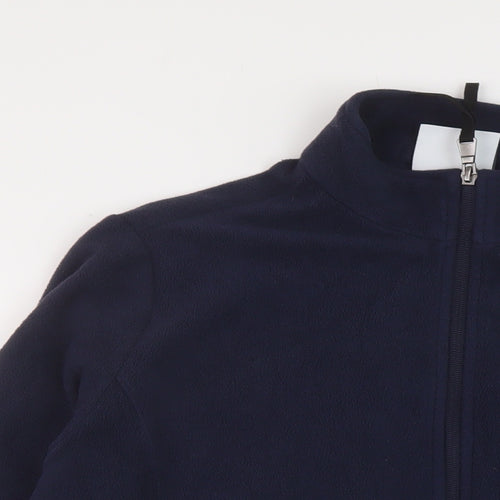 T9OG24 Womens Blue Jacket Size 18 Zip