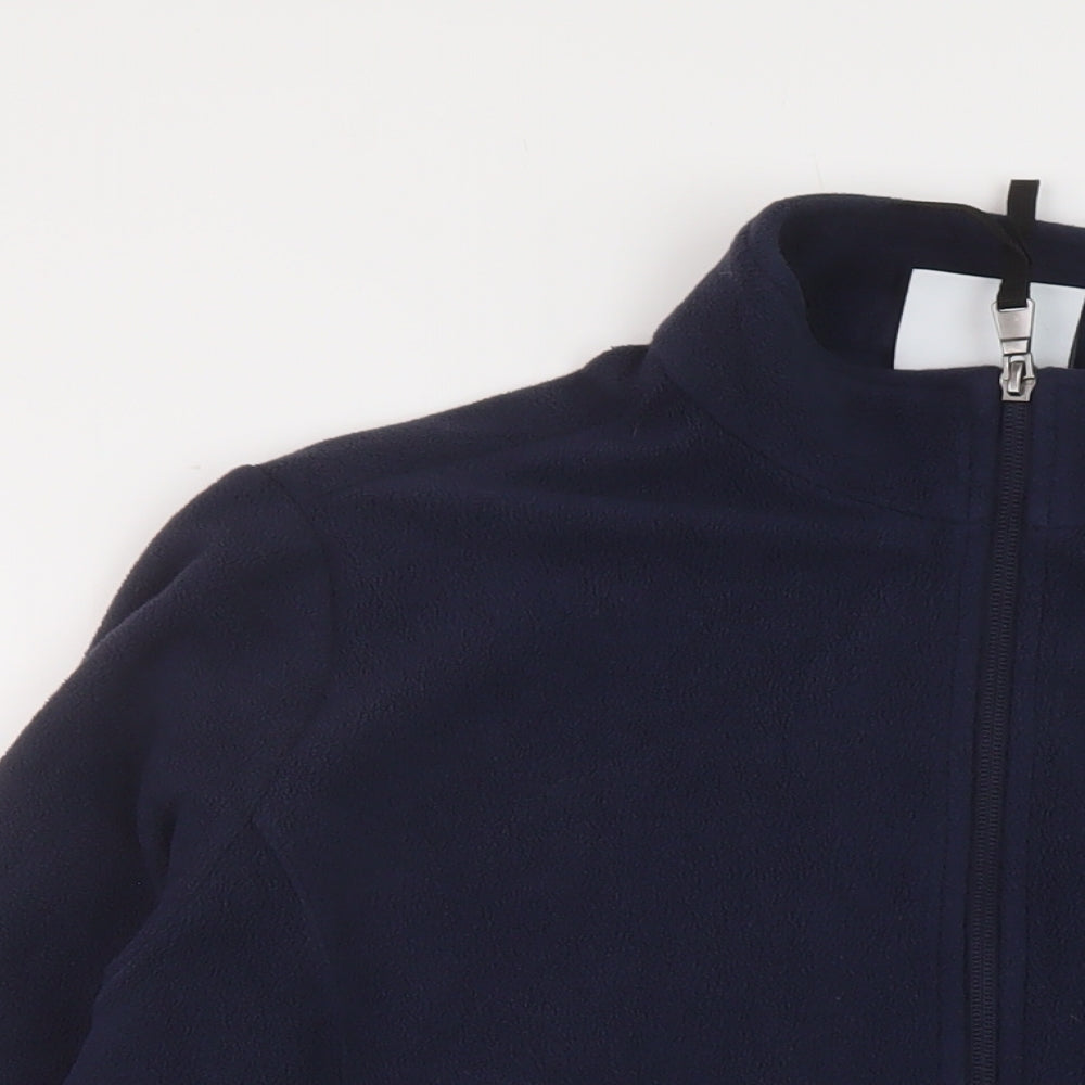 T9OG24 Womens Blue Jacket Size 18 Zip