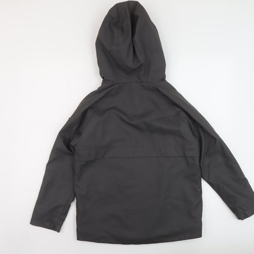 Zara Boys Grey Rain Coat Coat Size 10 Years Zip