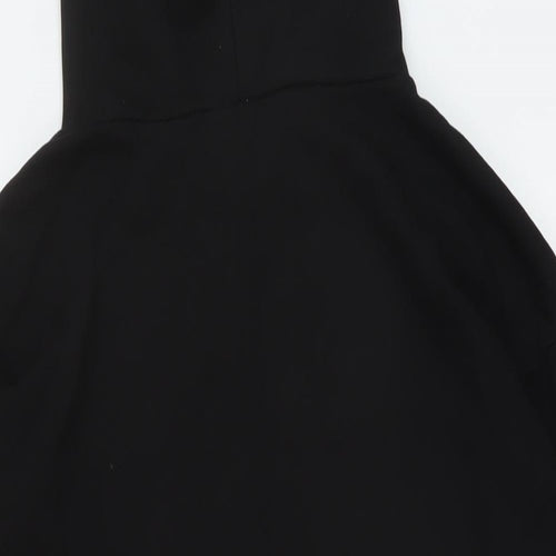 H&M Womens Black Cotton Pullover Hoodie Size S Pullover