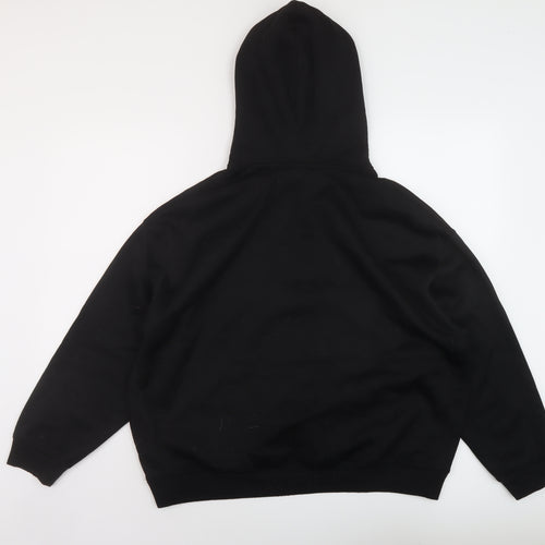 Slazenger Womens Black Polyester Pullover Hoodie Size 14 Pullover