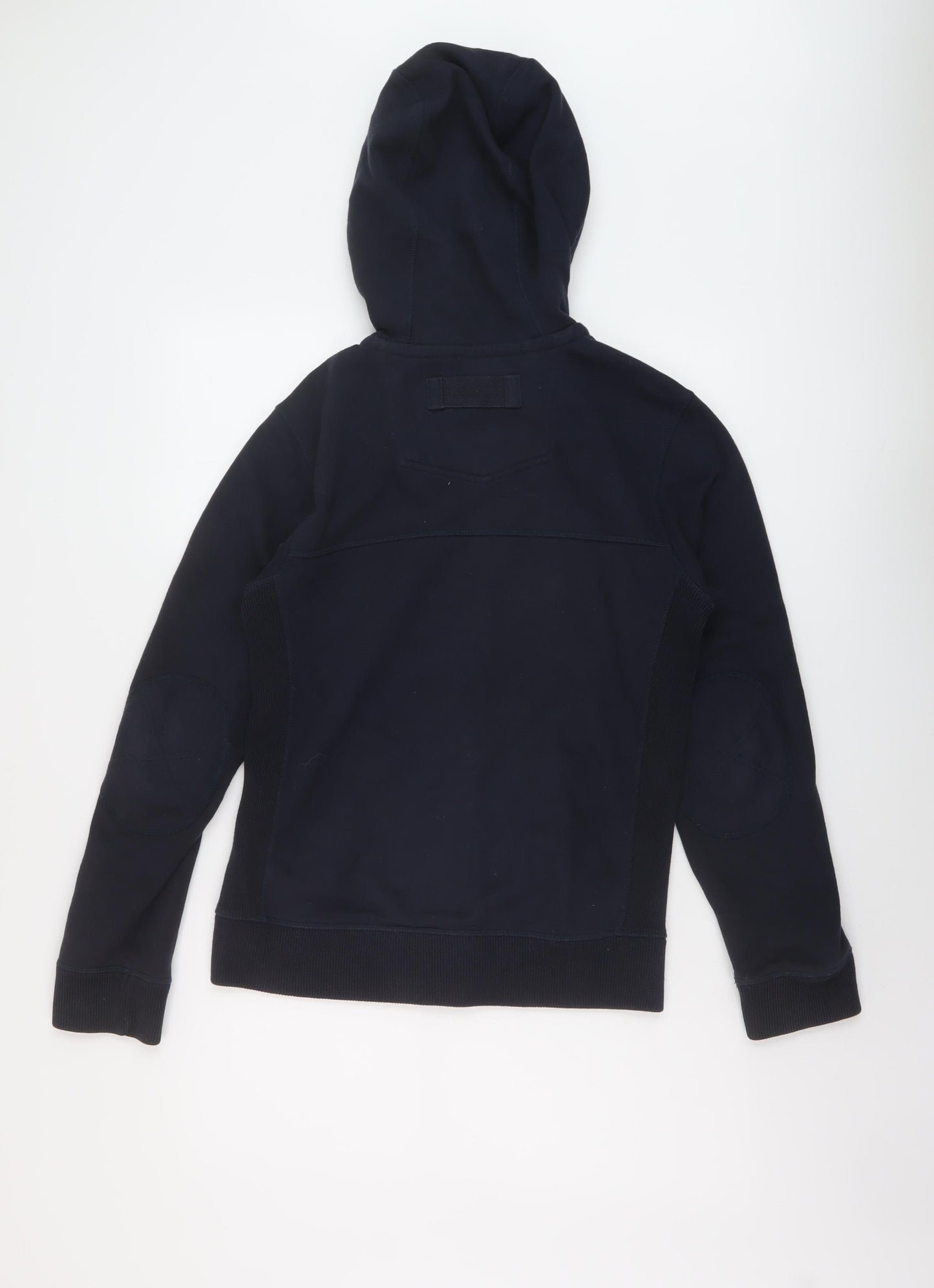 Fat Face Mens Blue Cotton Full Zip Hoodie Size XS