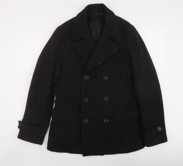 Unqilo Mens Grey Jacket Size S Button