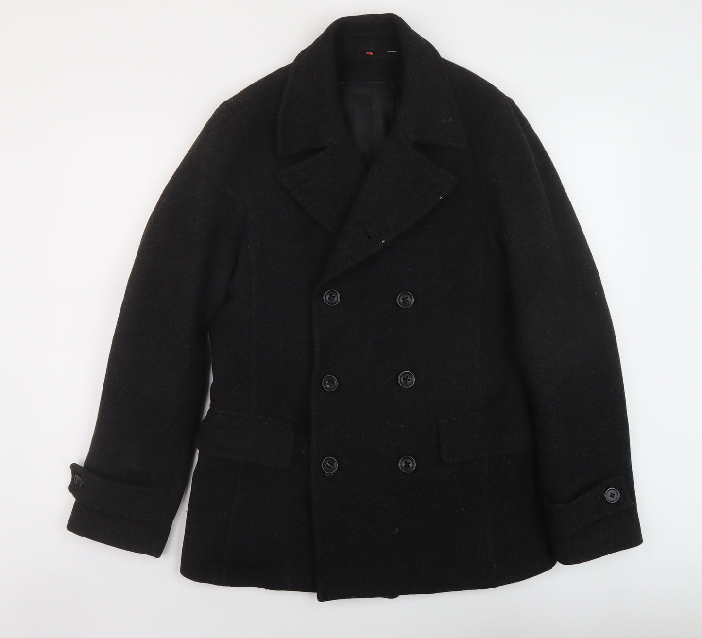 Unqilo Mens Grey Jacket Size S Button