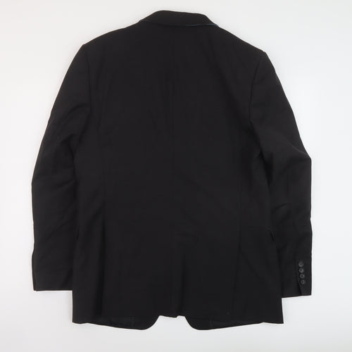 Blazer Mens Grey Wool Jacket Suit Jacket Size 44 Regular