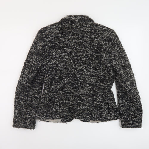 Per Una Womens Grey Jacket Size 10 Button
