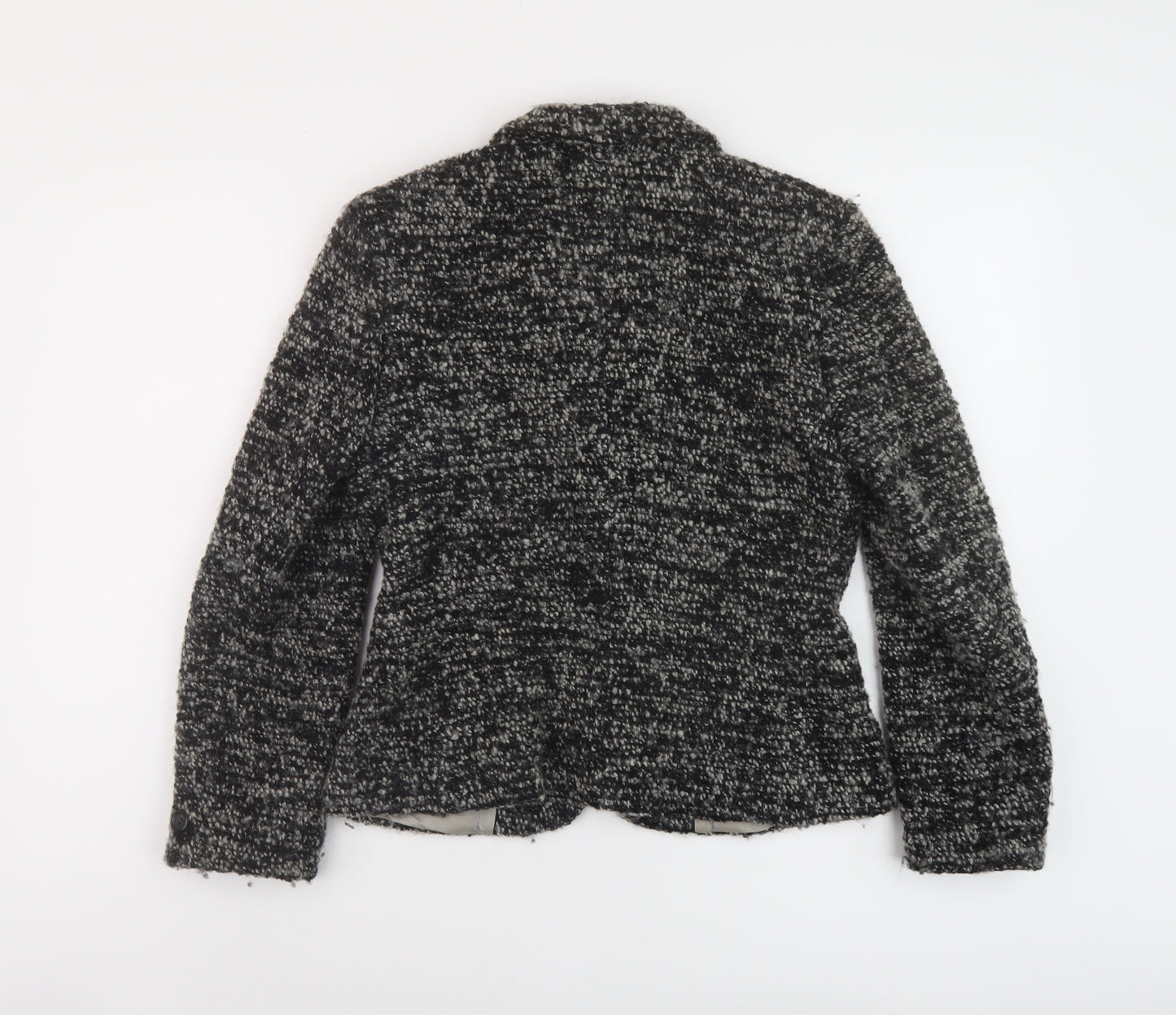 Per Una Womens Grey Jacket Size 10 Button