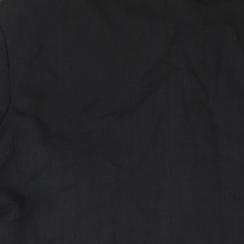 Marks and Spencer Mens Black Wool Jacket Suit Jacket Size 42 Regular