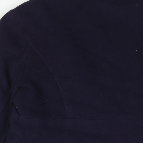 Sailor Womens Blue Overcoat Coat Size 16 Button