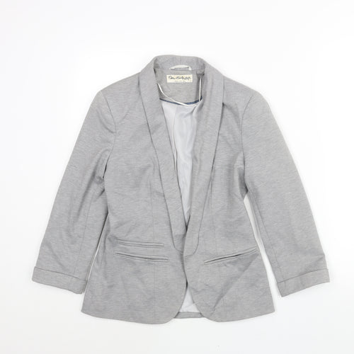 Miss Selfridge Womens Grey Jacket Blazer Size 8
