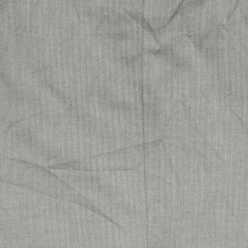 Marks and Spencer Mens Grey Herringbone Polyester Jacket Suit Jacket Size 44 Regular