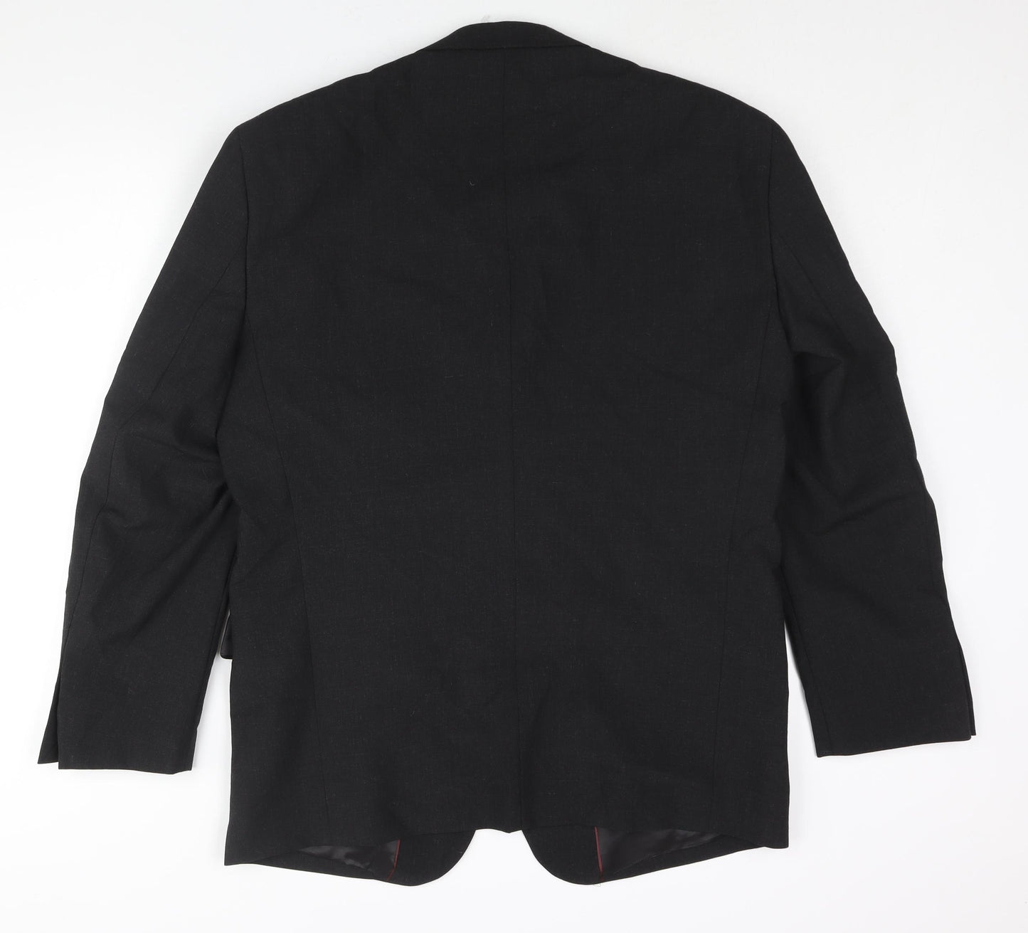 McNeil & Grant Mens Black Wool Jacket Suit Jacket Size 42 Regular