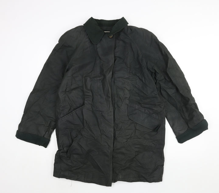 Grace Campbell Womens Green Jacket Size 10 Button - Wax