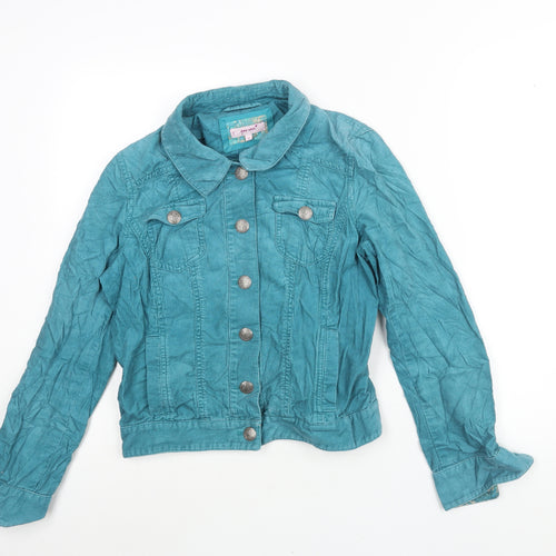 Per Una Womens Black Jacket Size 10 Button