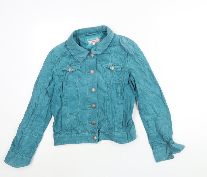 Per Una Womens Black Jacket Size 10 Button