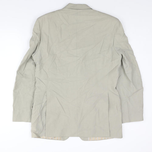 NEXT Mens Beige Lyocell Jacket Suit Jacket Size 38 Regular
