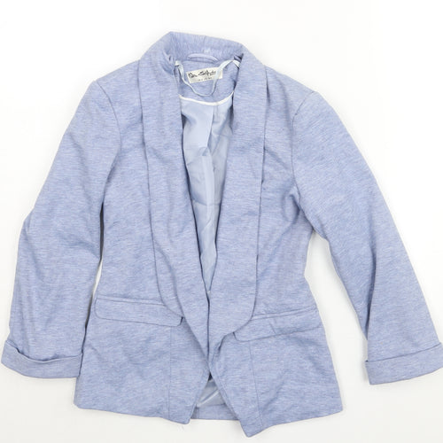 Miss Selfridge Womens Blue Jacket Size 4
